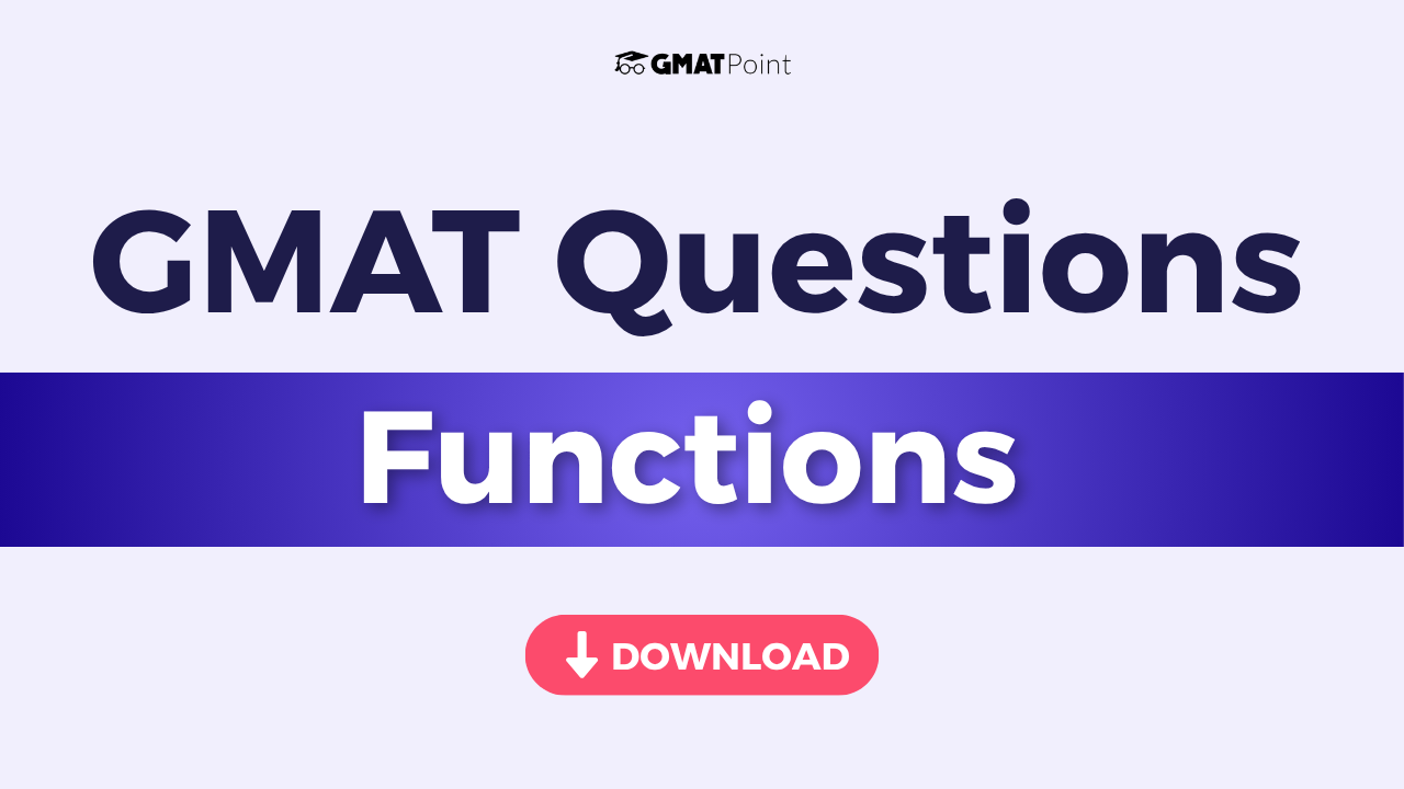 GMAT Functions Questions